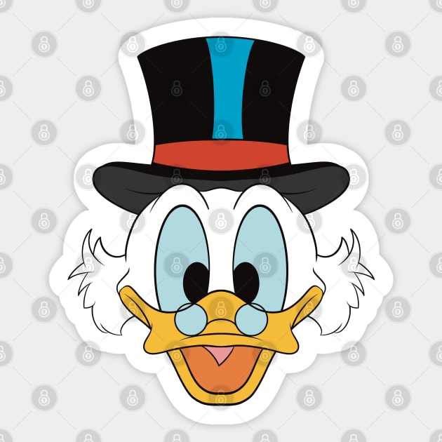 Scrooge McDuck Sticker by liquidsouldes